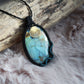 Labradorit ocean Kette