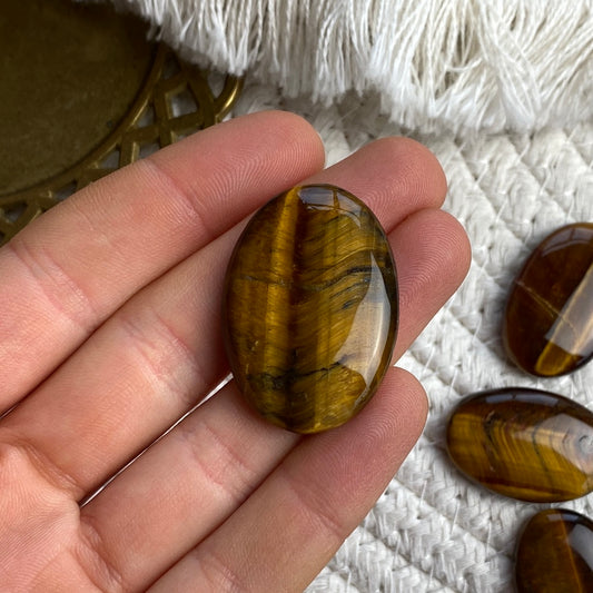 Tigerauge Cabochon ~ l