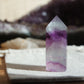 Rosa/ Lila Fluorit Turm ~f