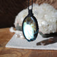 Labradorit ocean Kette